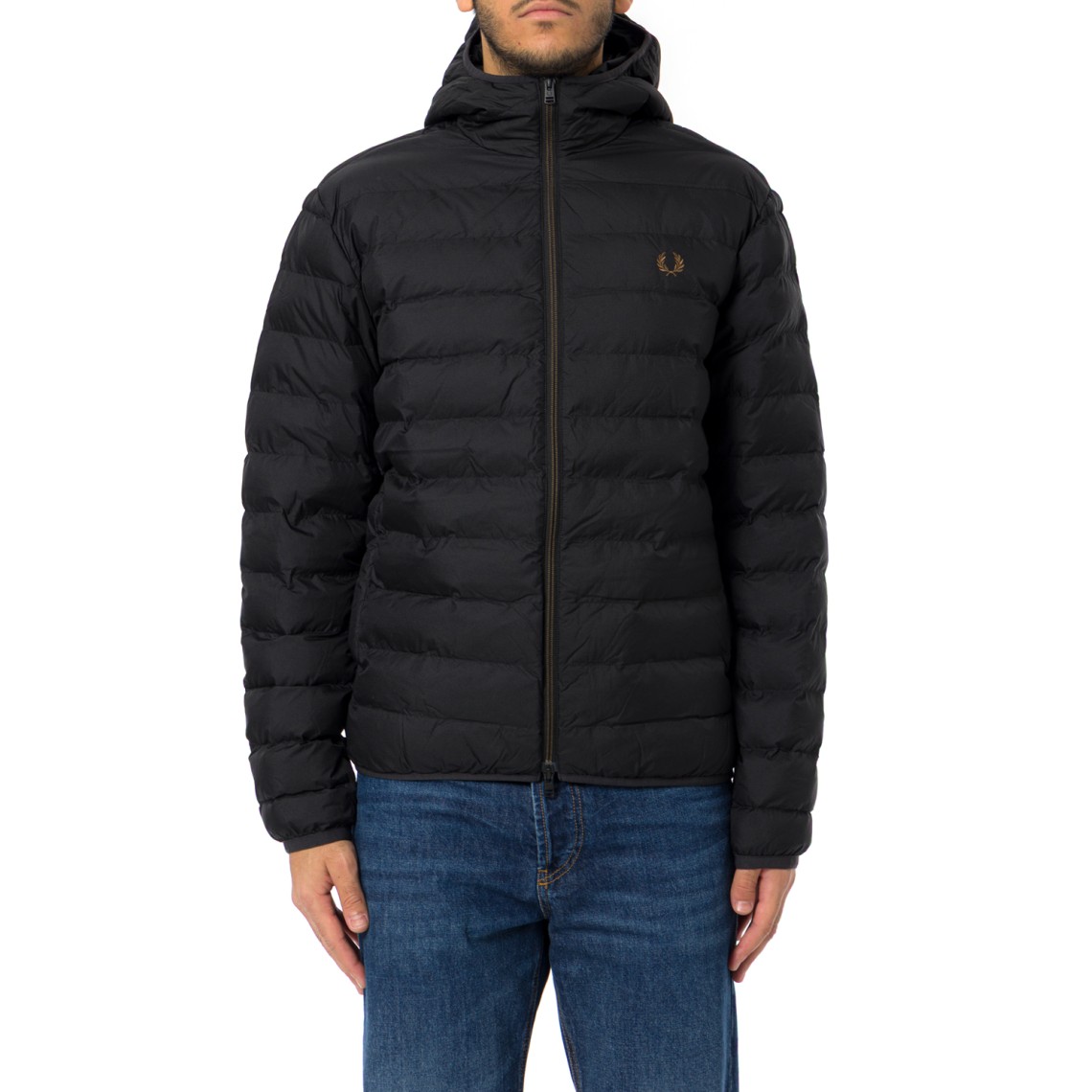 Giacca termica con cappuccio Fred Perry