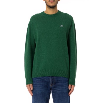 Maglione girocollo in misto lana Lacoste
