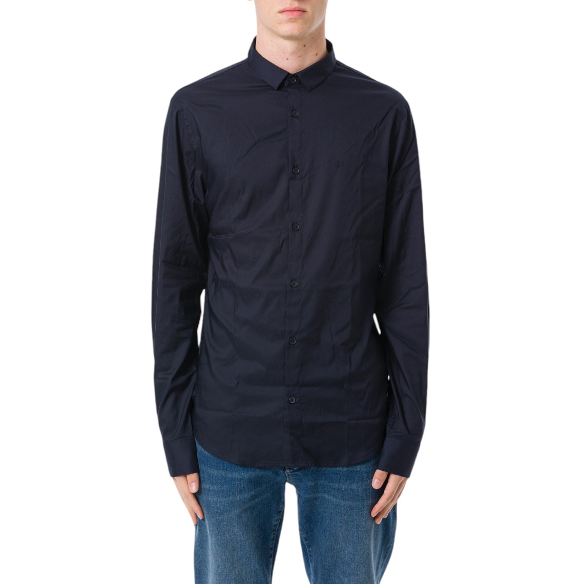 Camicia Armani Exchange in tessuto ultra stretch