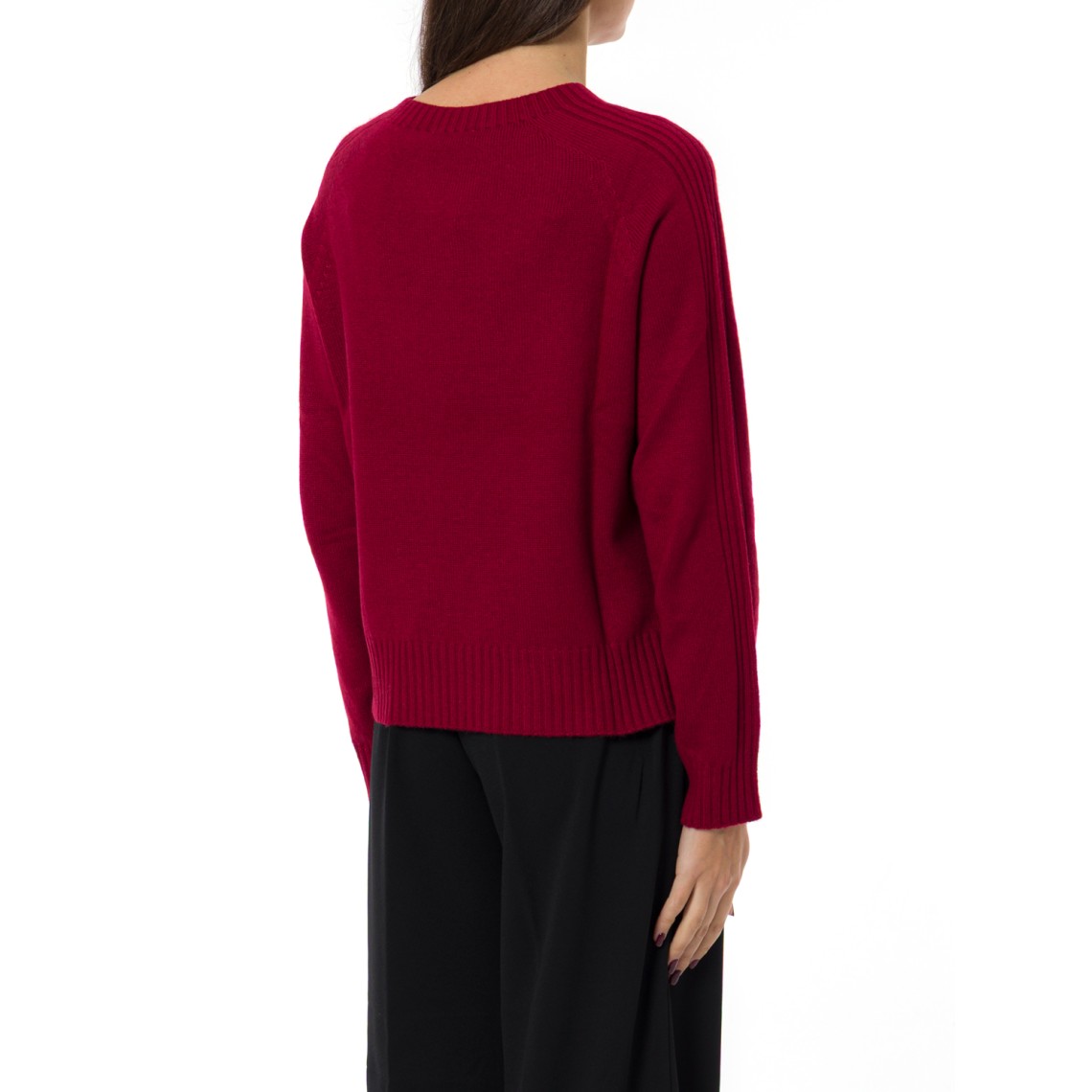 Maglia in misto lana con intarsi Liu Jo