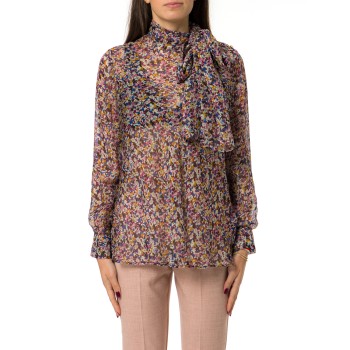 Top in chiffon di seta Liu Jo