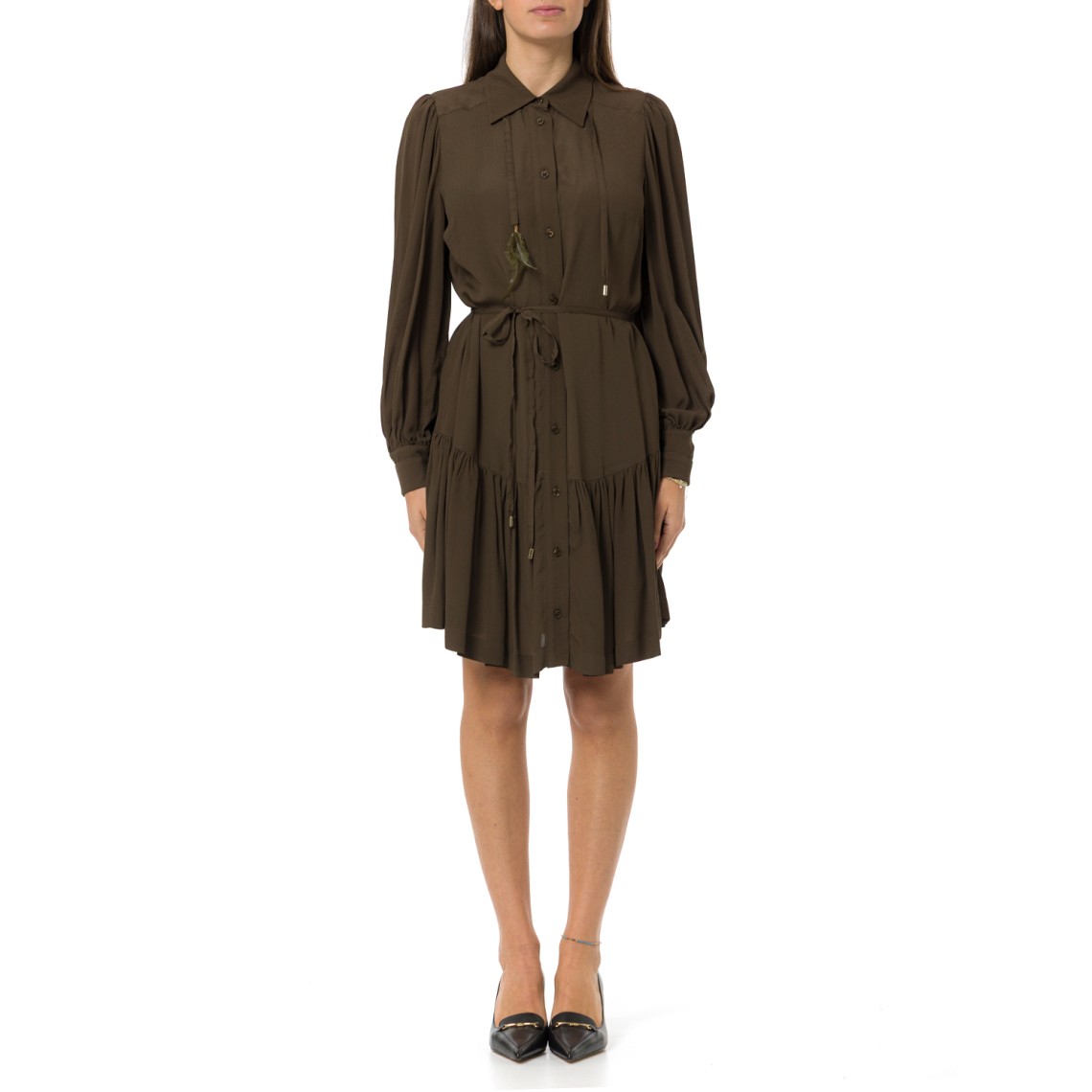 Abito chemisier con cintura Liu Jo