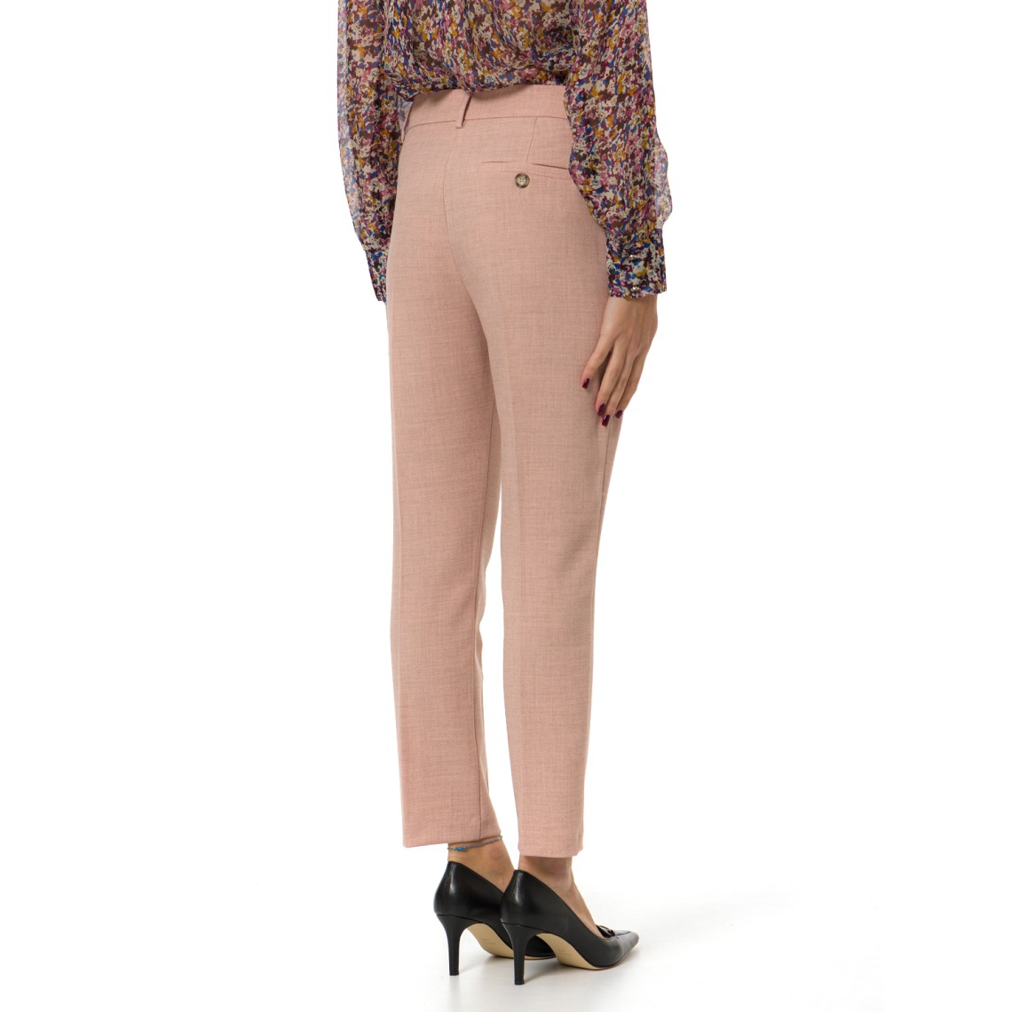 Pantaloni chino in tessuto mélange Liu Jo