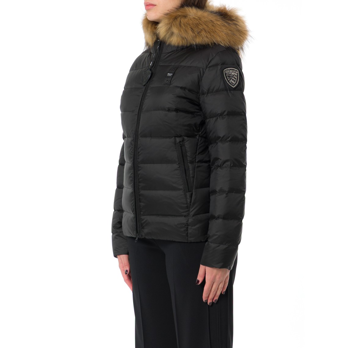 Giubbotto Arcadia Blauer con cappuccio