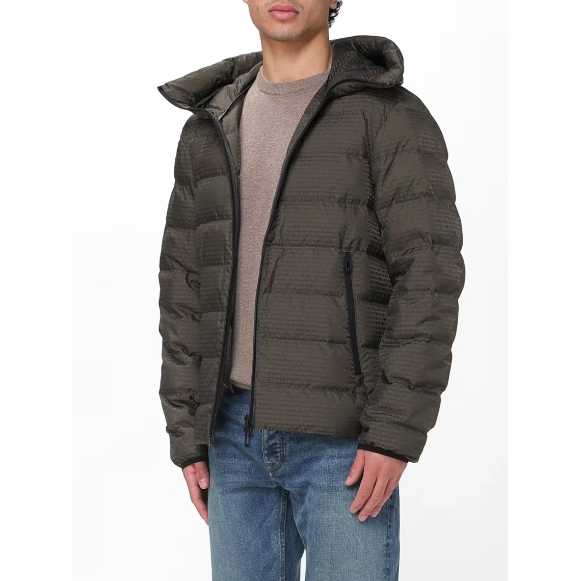 Giubbotto trapuntato Emporio Armani in nylon