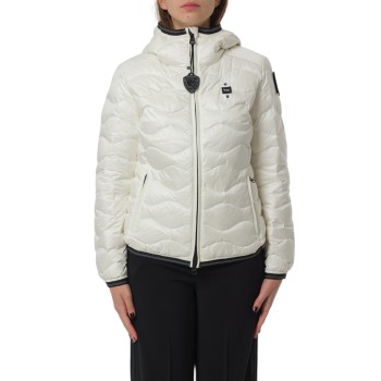 Giubbotto Camelia Blauer con cappuccio