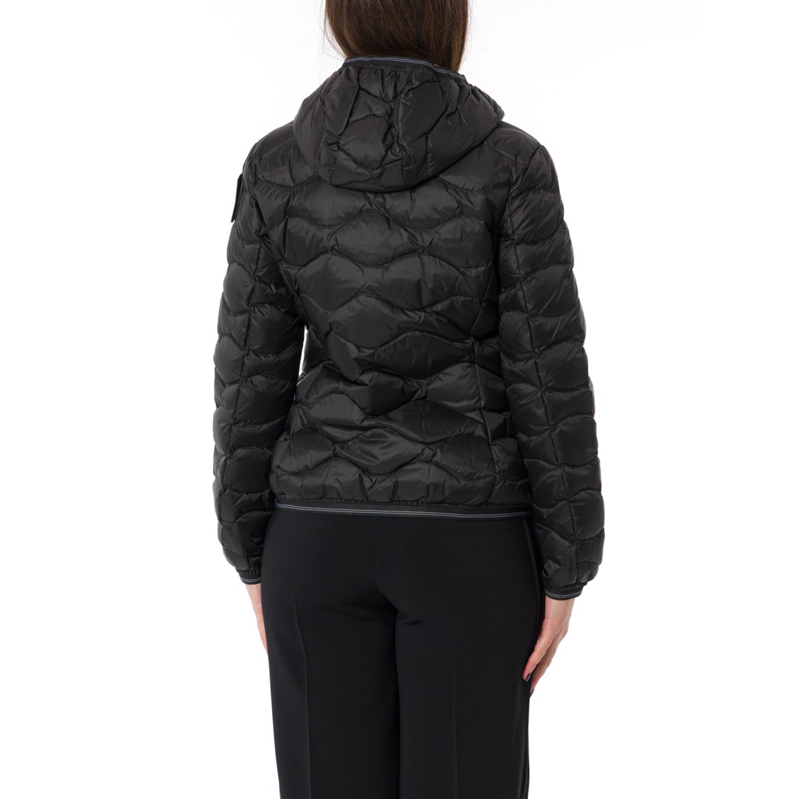 Giubbotto Camelia Blauer con cappuccio