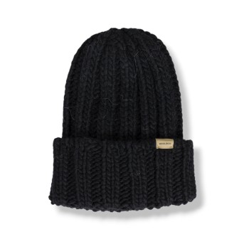 Cappello Woolrich in maglia di lana a coste