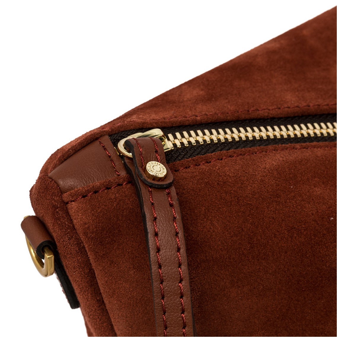 Borsa Nora Pouch Gianni Chiarini in pelle scamosciata