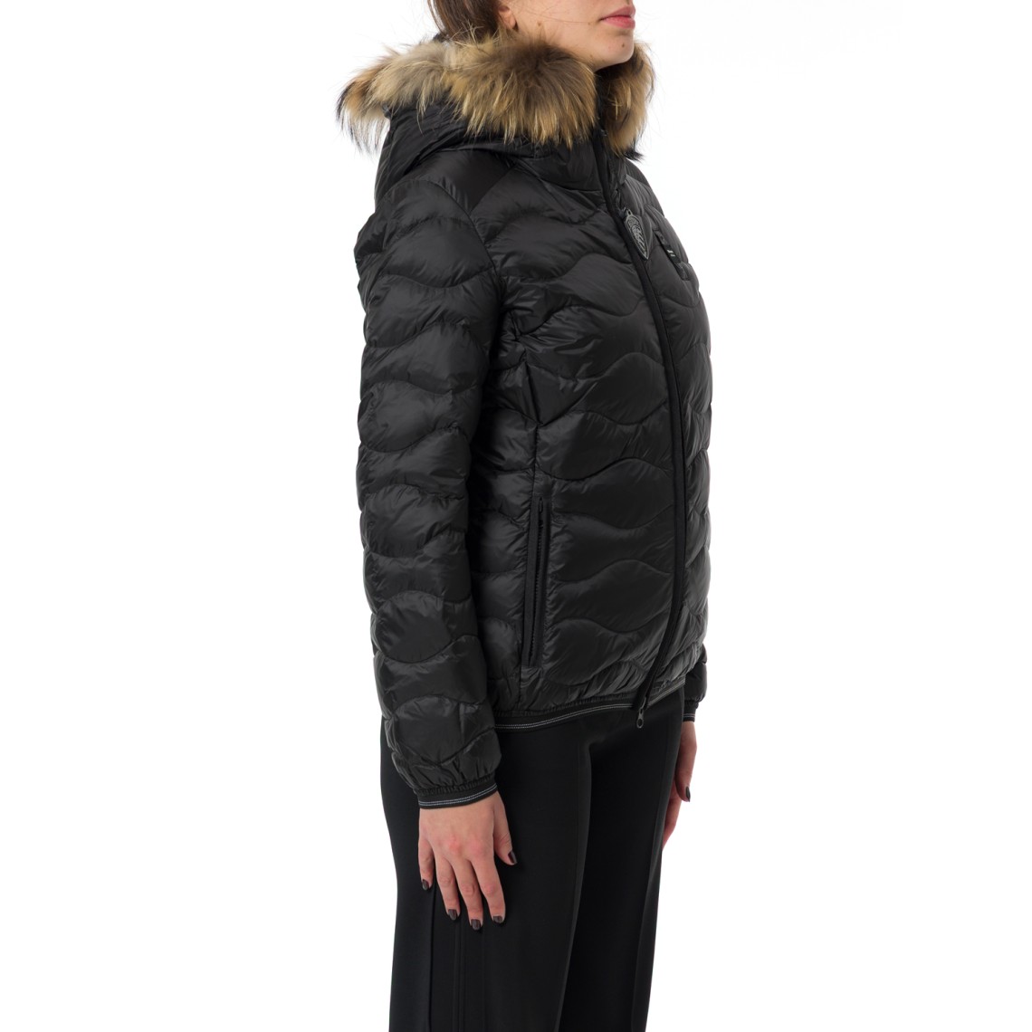 Giubbotto Aldie Blauer con cappuccio