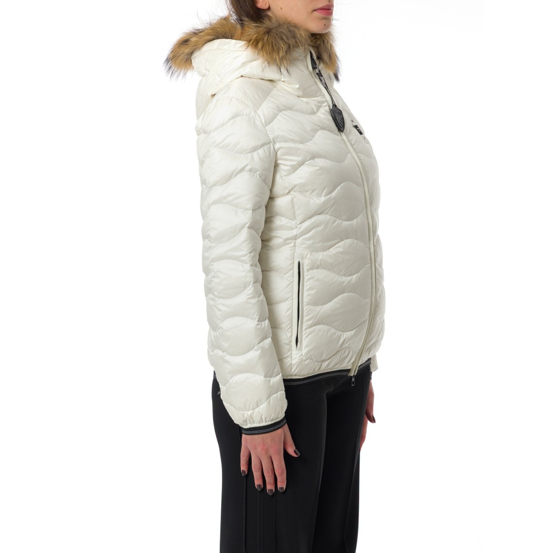 Giubbotto Aldie Blauer con cappuccio