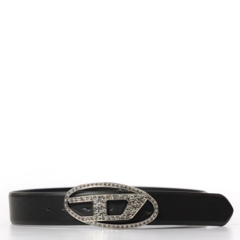 Cintura in pelle B-1dr Strass Diesel