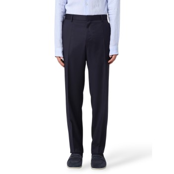 Pantaloni sartoriali Boss in lana vergine