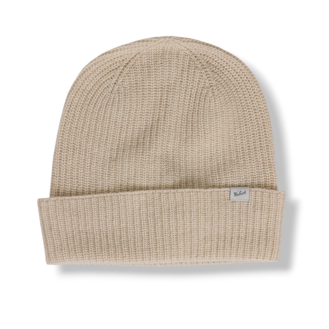 Cappello Woolrich in lana vergine a coste