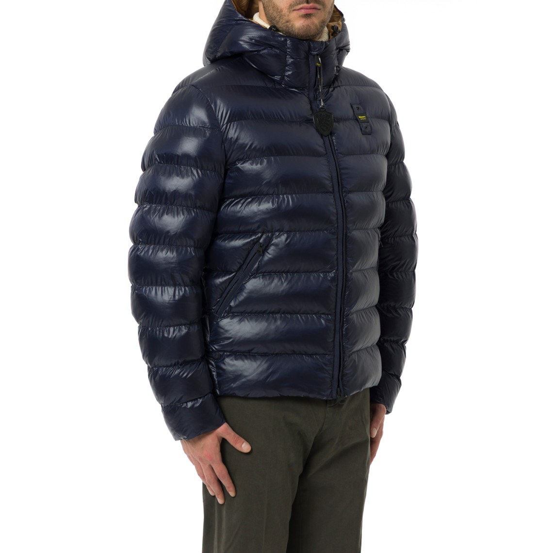 Giubbotto Adams Blauer in nylon trapuntato