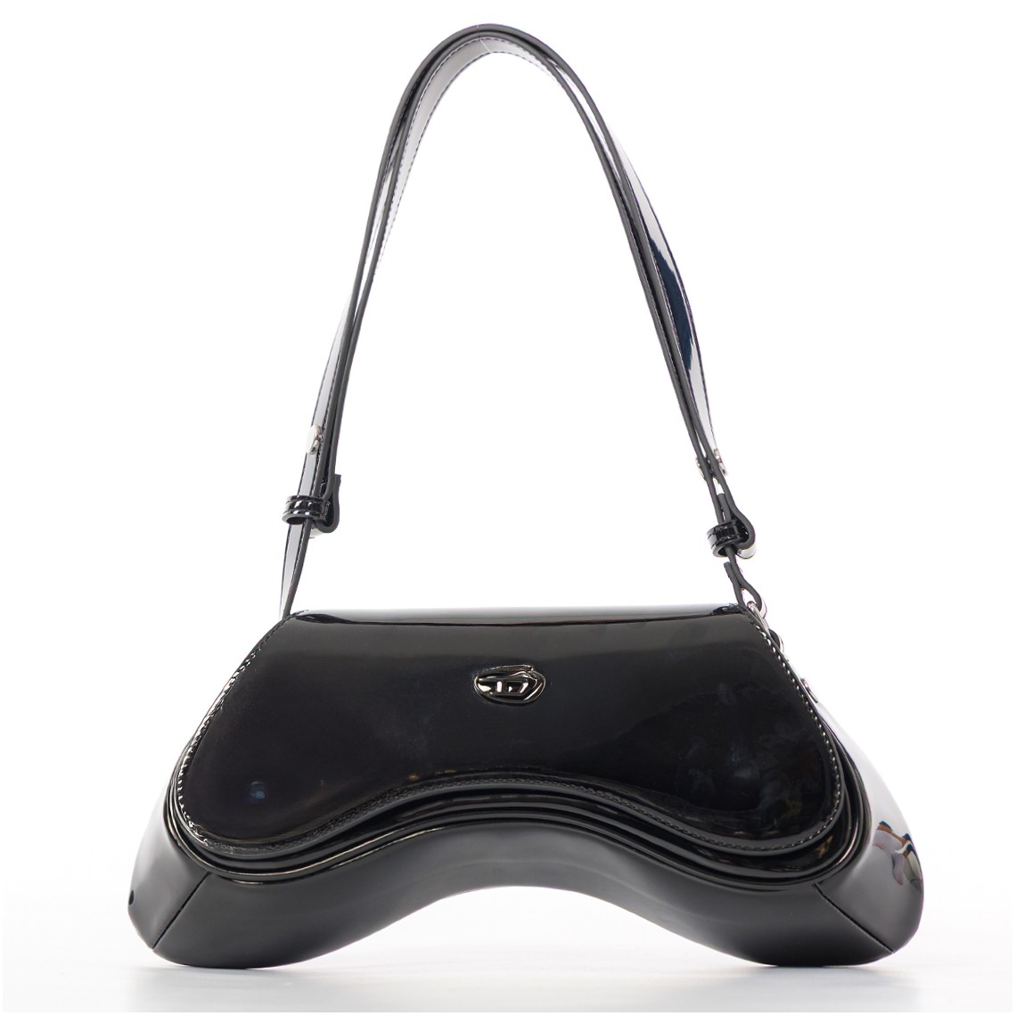 Borsa Diesel Play-Crossbody in PU lucido