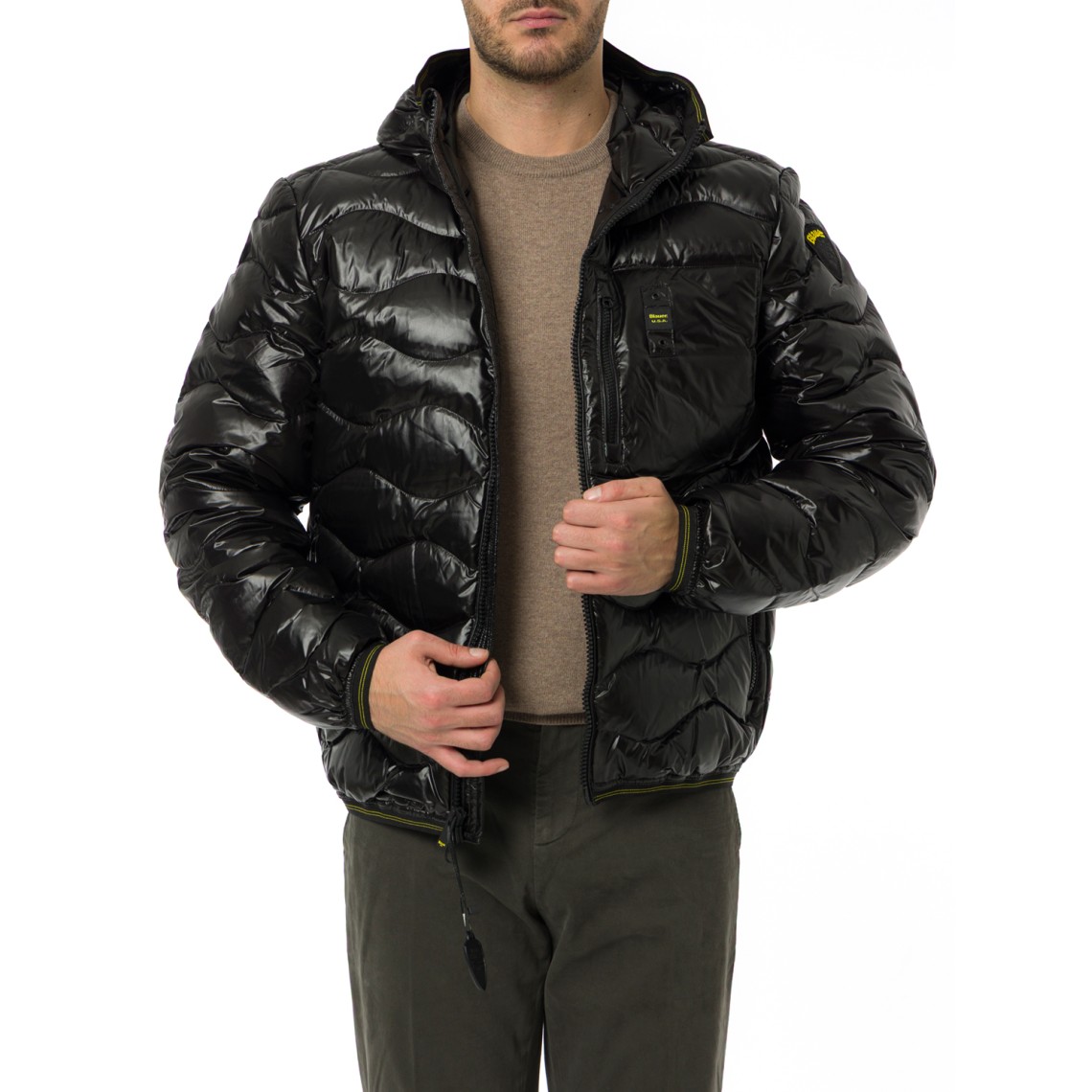 Giubbotto Wave Blauer in nylon trapuntato