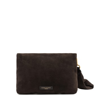 Clutch Mirea Gianni Chiarini in pelle scamosciata