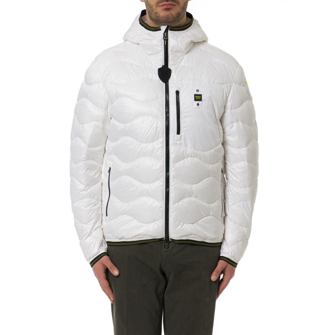 Giubbotto Wave Blauer in nylon trapuntato