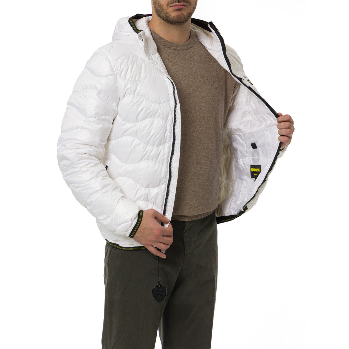 Giubbotto Wave Blauer in nylon trapuntato