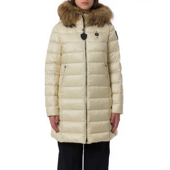 Giubbotto Kristin Blauer in nylon trapuntato