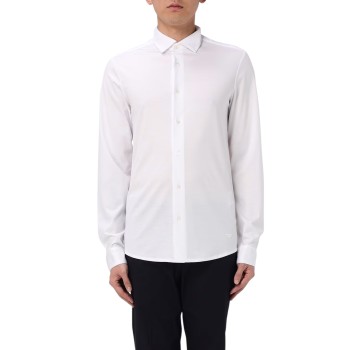 Camicia in jersey misto Tencel Emporio Armani 