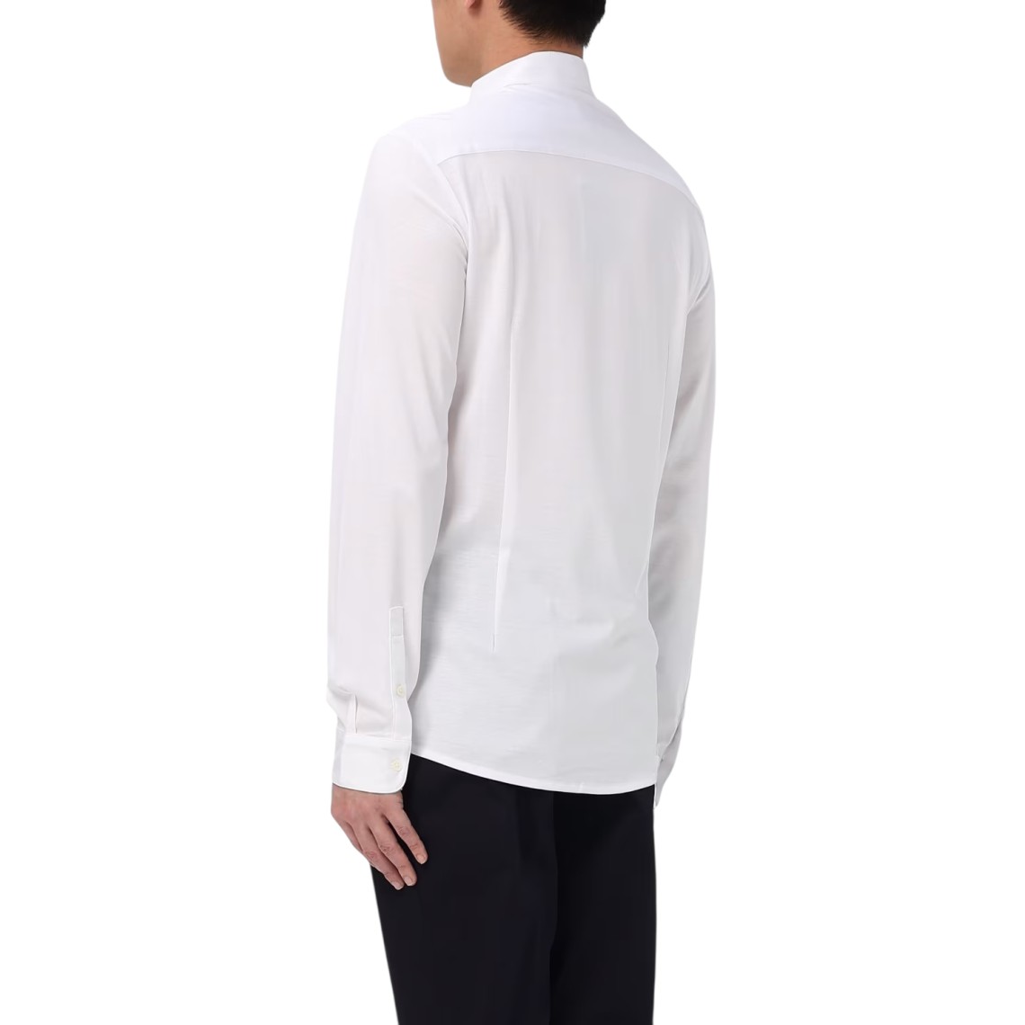 Camicia in jersey misto Tencel Emporio Armani 