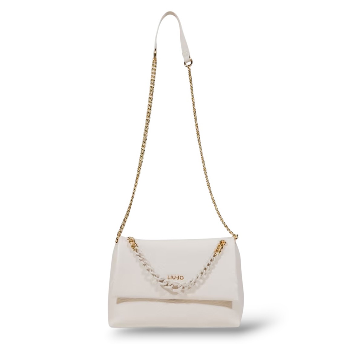 Borsa a spalla in ecopelle a grana Liu Jo