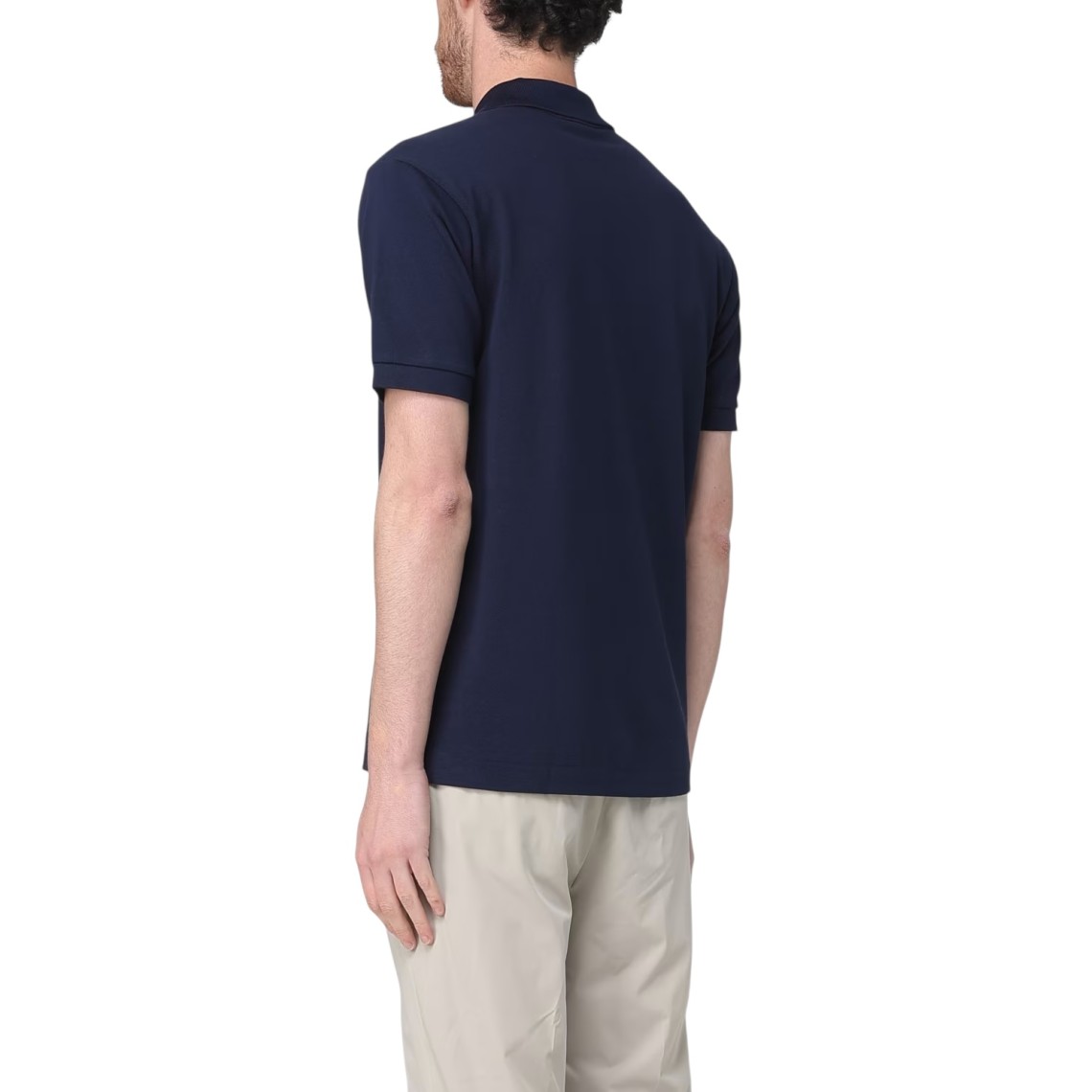 Polo Lacoste basic con logo
