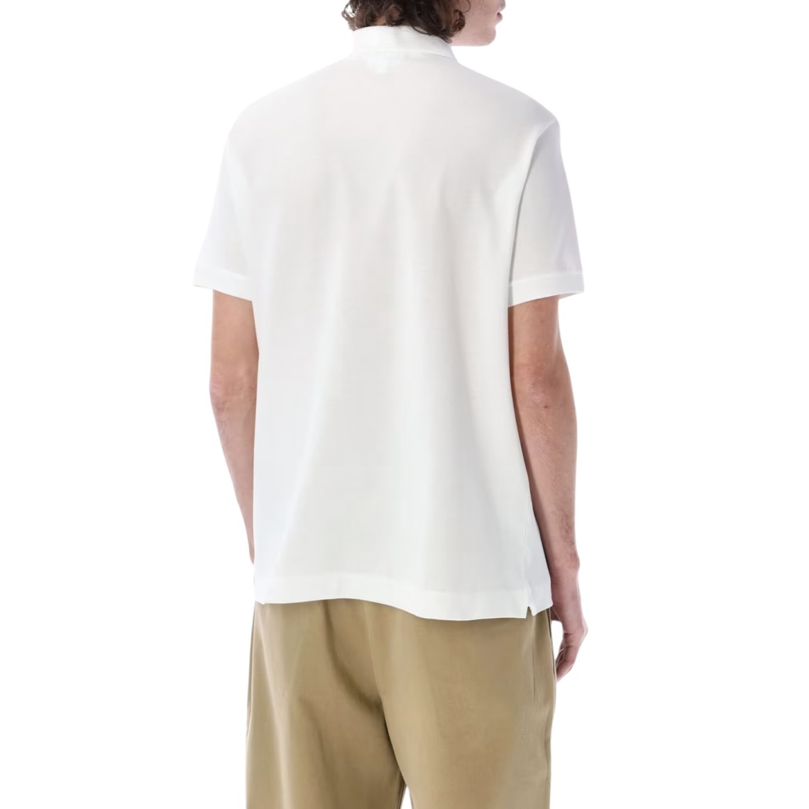 Polo Lacoste basic con logo