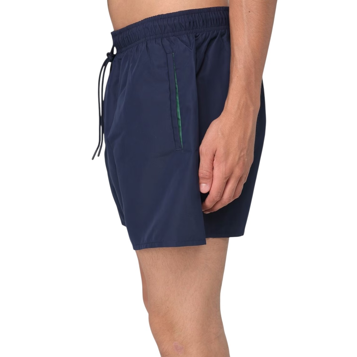 Costume da bagno Lacoste in Taffetà di poliestere riciclato