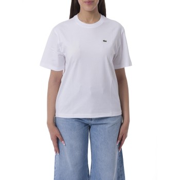T-shirt in jersey di cotone Lacoste Relaxed fit