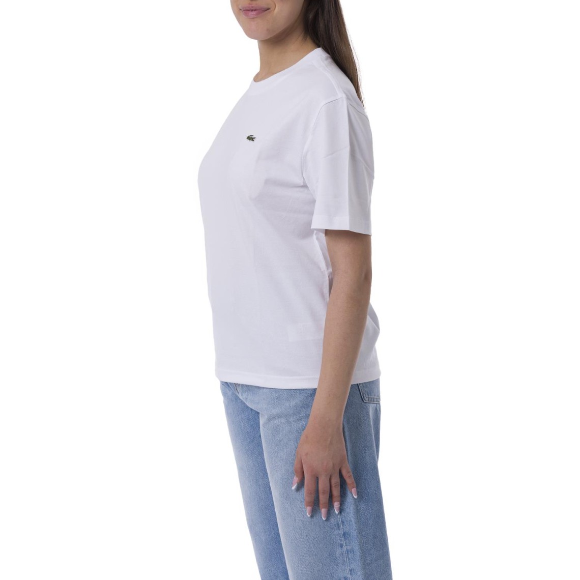 T-shirt in jersey di cotone Lacoste Relaxed fit