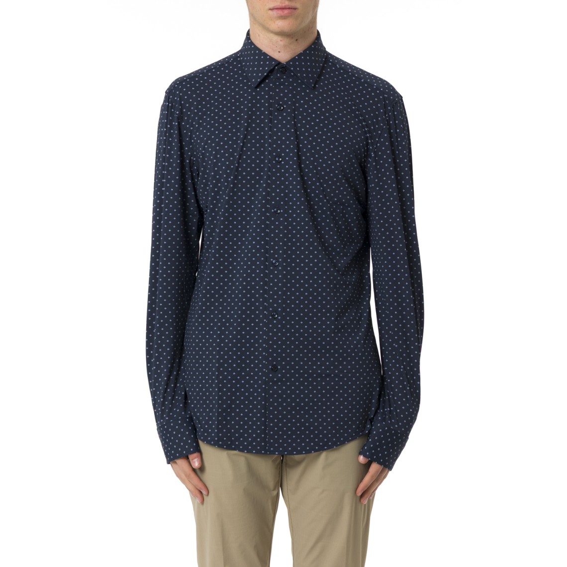 Camicia Boss con stampa geometrica