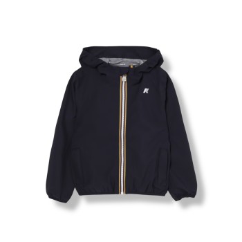 Giacca con cappuccio in nylon K-Way bambino