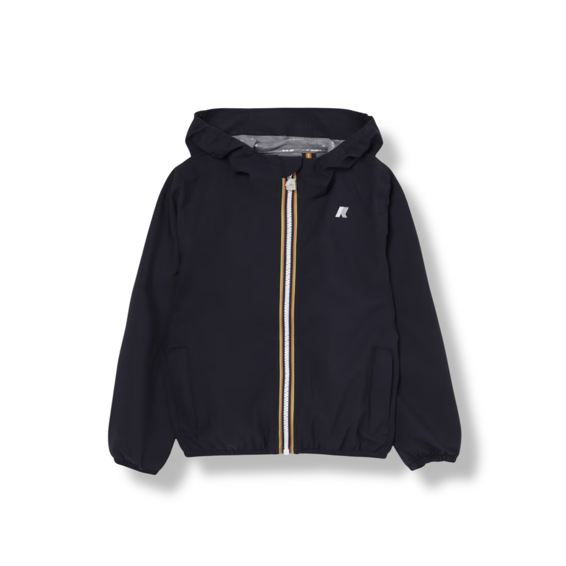 Giacca con cappuccio in nylon K-Way bambino