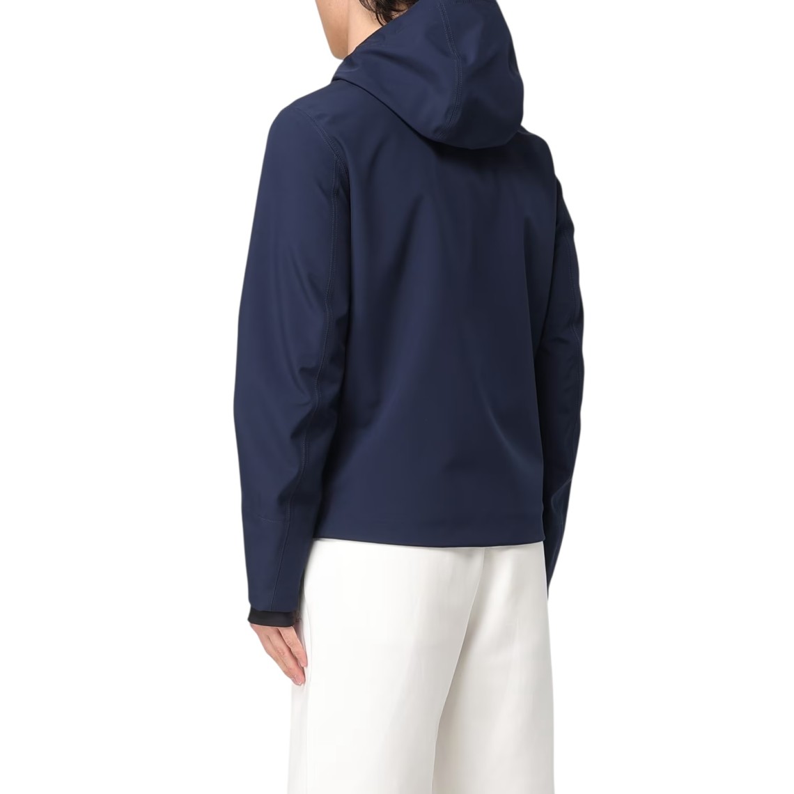 Giubbotto con cappuccio Jacko Bonded K-Way in nylon