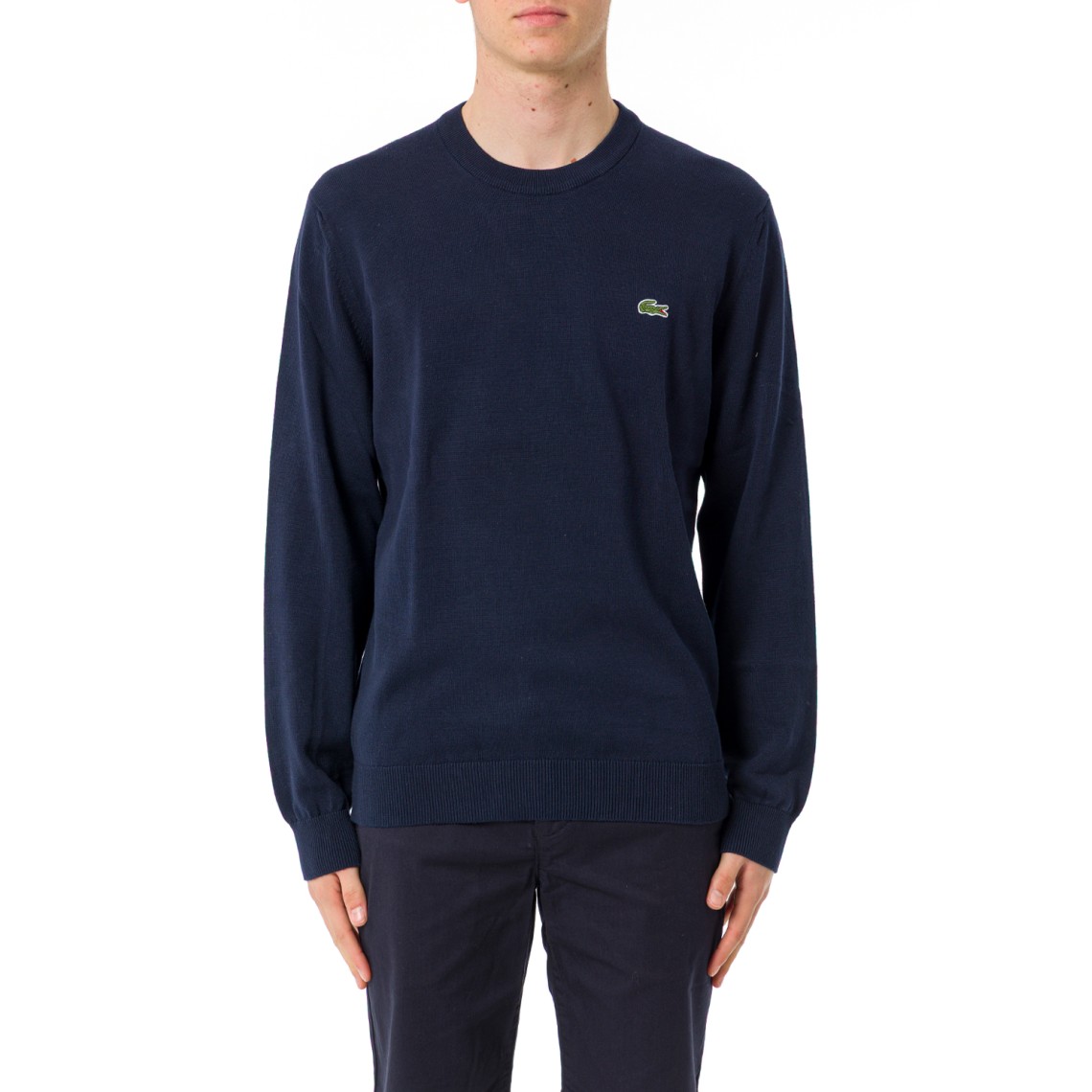 Pullover Lacoste in cotone organico