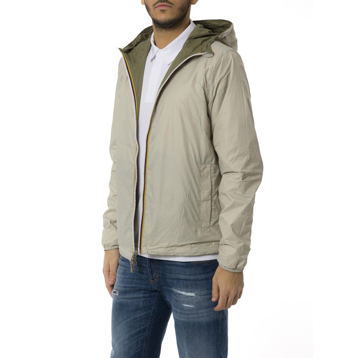 Giubbino corto reversibile Jake K-Way