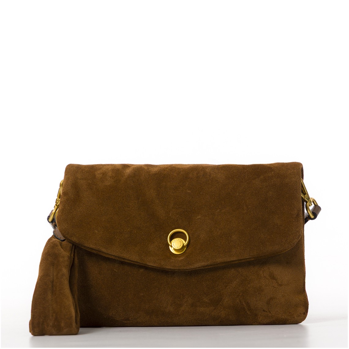 Clutch Mirea Gianni Chiarini in pelle scamosciata