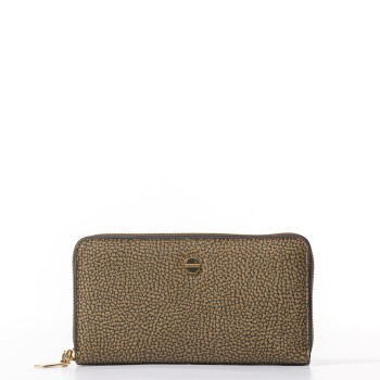 Portafoglio large zip around Borbonese