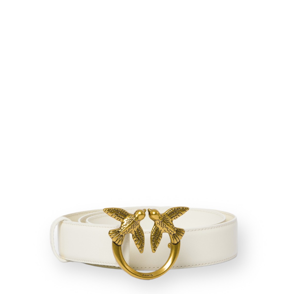 Cintura Pinko Love Birds in pelle