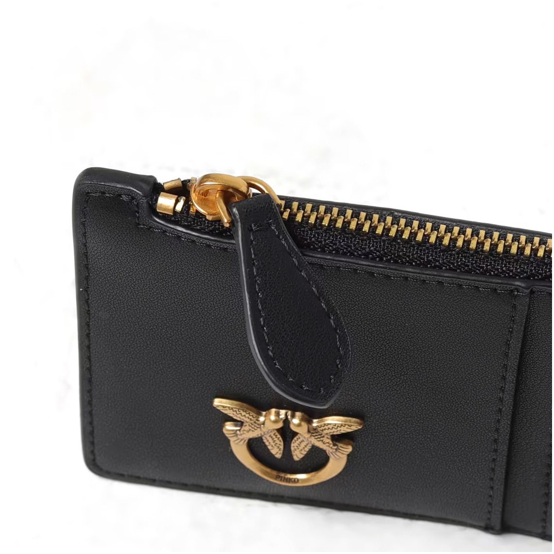 Portacarte Airone Pinko in pelle