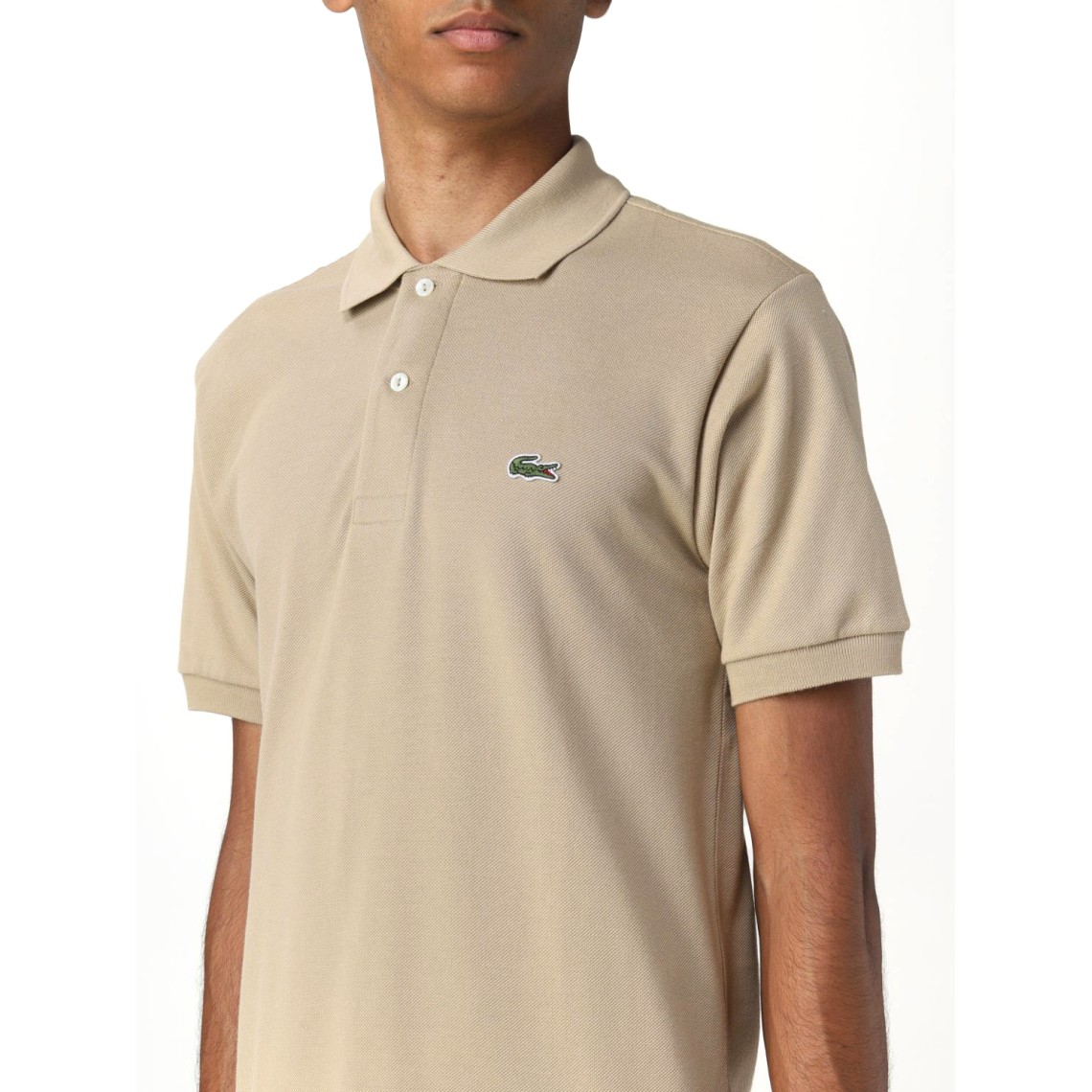 Polo Lacoste basic con logo