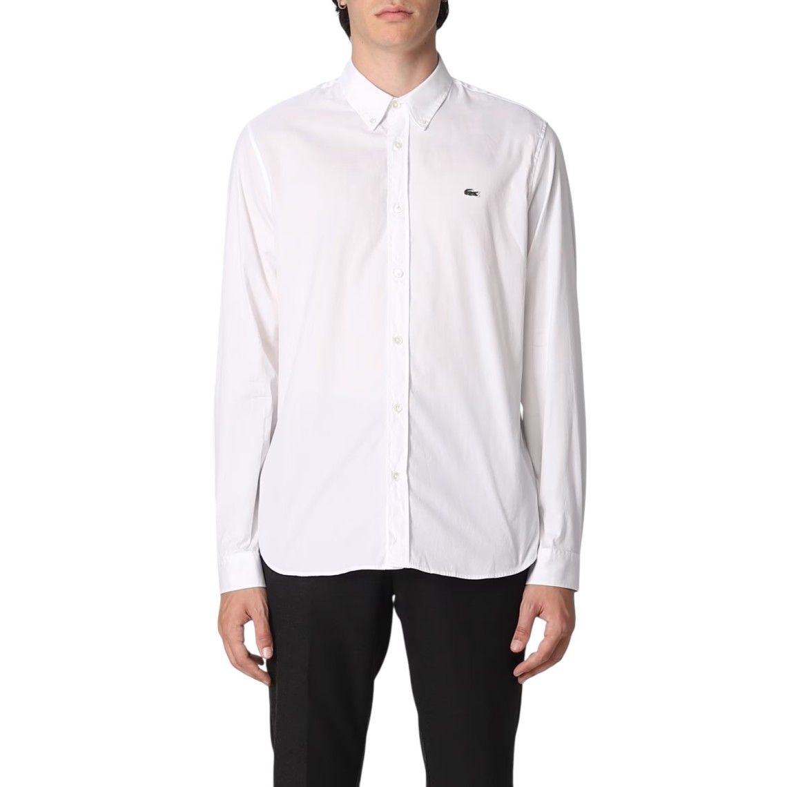 Camicia in cotone di alta qualità regular Lacoste