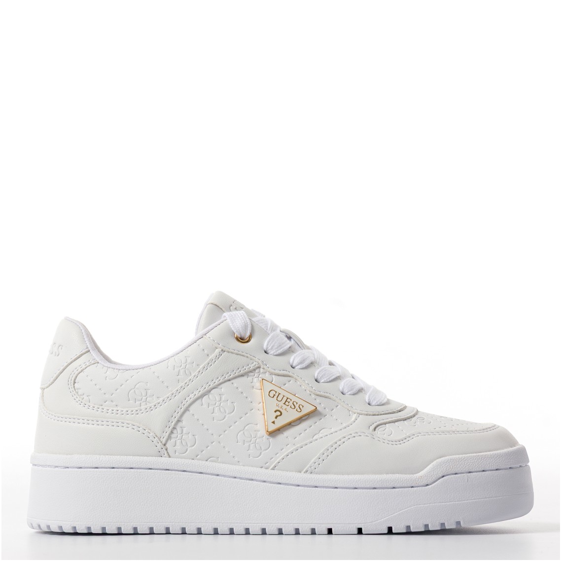 Sneaker Miriam triangolo logo Guess