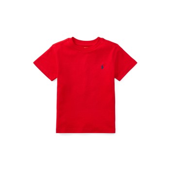 T-shirt in jersey di cotone Polo Ralph Lauren bambino