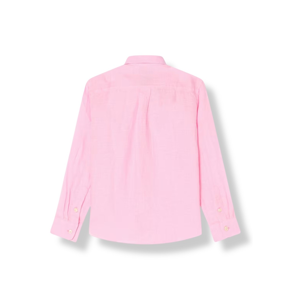 Camicia Polo Ralph Lauren bambino in lino con logo