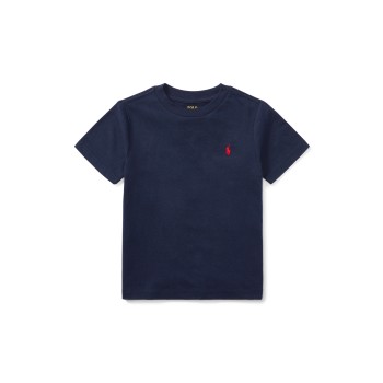 T-shirt in jersey di cotone Polo Ralph Lauren bambino