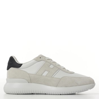 Sneakers Interactive³ Hogan in camoscio e pelle